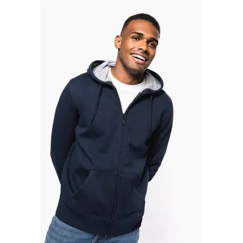 Sweat-shirt zippé capuche unisexe 9 Sweat-shirt zippé capuche unisexe