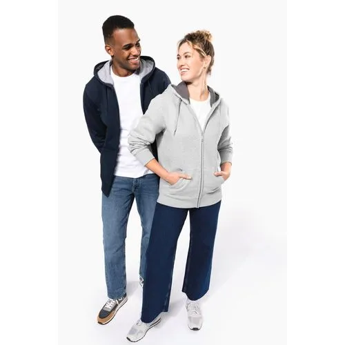 Sweat-shirt zippé capuche unisexe 13 Sweat-shirt zippé capuche unisexe