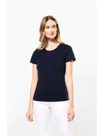 T-shirt Supima® col rond manches courtes femme 1 T-shirt Supima® col rond manches courtes femme