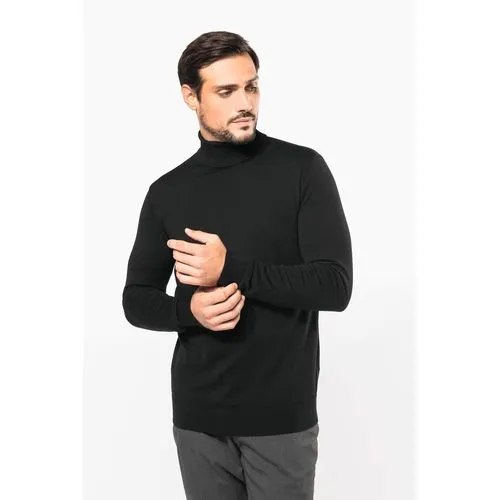 Pull Mérinos col roulé homme 1 Pull Mérinos col roulé homme