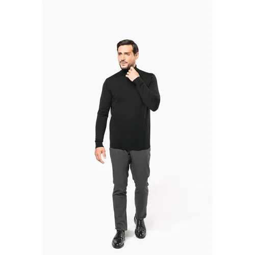 Pull Mérinos col roulé homme 5 Pull Mérinos col roulé homme
