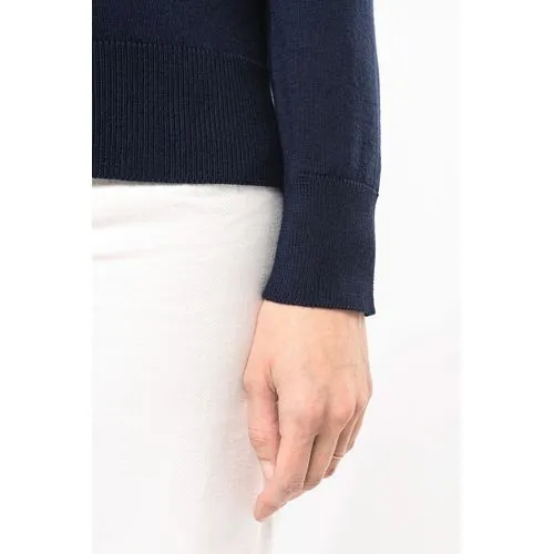 Pull Mérinos col V femme 11 Pull Mérinos col V femme