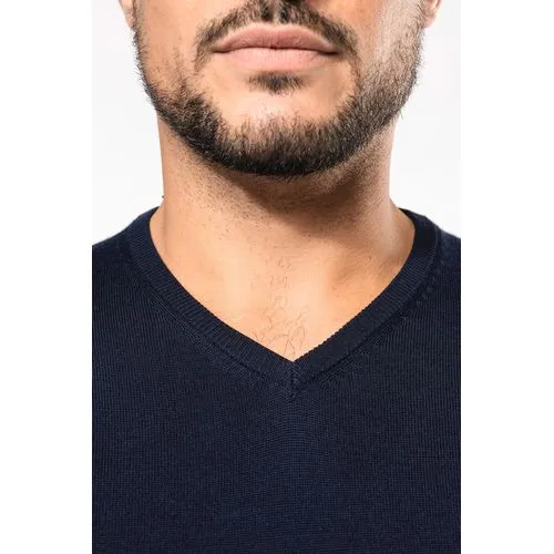 Pull Mérinos col V homme 6 Pull Mérinos col V homme