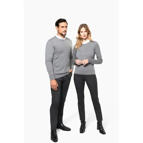 Pull Supima® col rond homme 10 Pull Supima® col rond femme