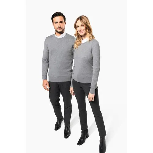 Pull Supima® col rond homme 9 Pull Supima® col rond femme