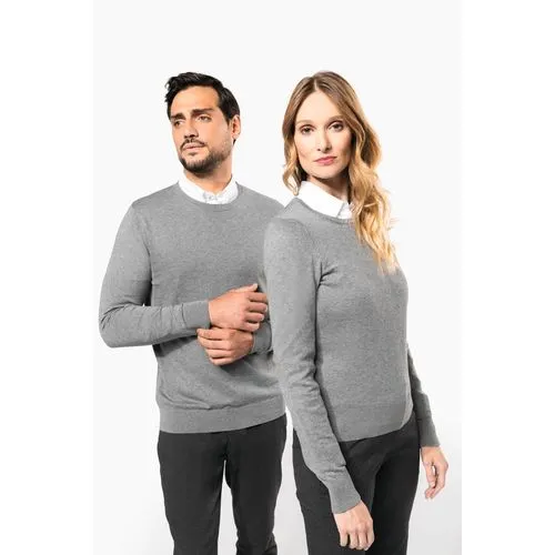 Pull Supima® col rond homme 7 Pull Supima® col rond femme