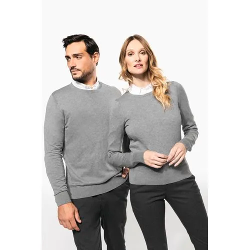 Pull Supima® col rond homme 8 Pull Supima® col rond femme