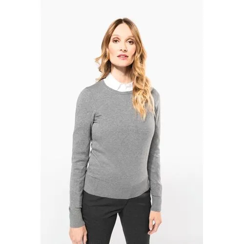 Pull Supima® col rond femme 1 Pull Supima® col rond femme