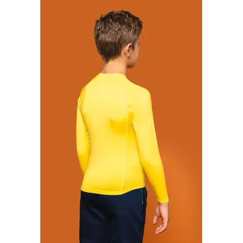 T-shirt double peau sport manches longues enfant