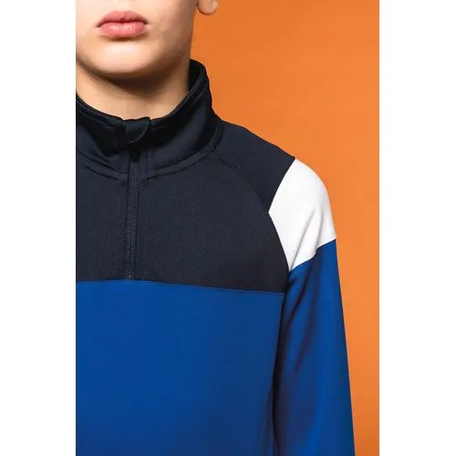 Sweat d'entrainement 1/4 zip enfant
