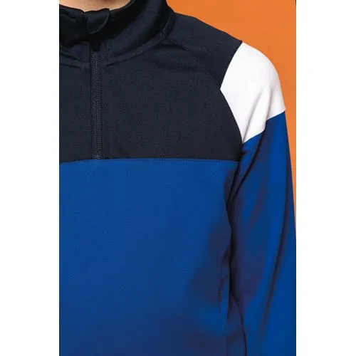 Sweat d'entrainement 1/4 zip enfant