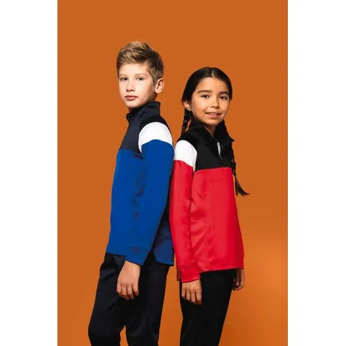 Sweat d'entrainement 1/4 zip enfant
