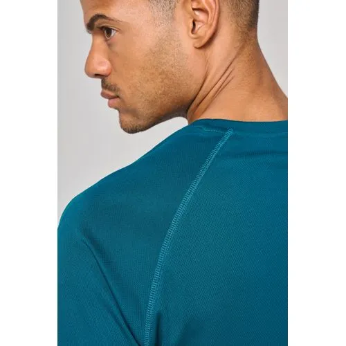 T-shirt de sport à col rond recyclé homme