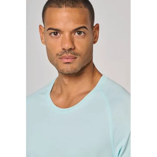 T-shirt de sport à col rond recyclé homme