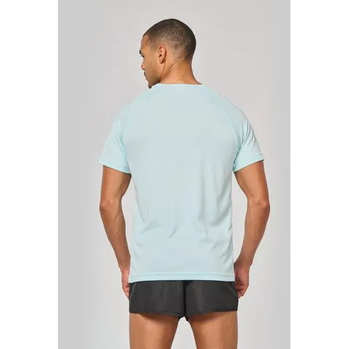 T-shirt de sport à col rond recyclé homme