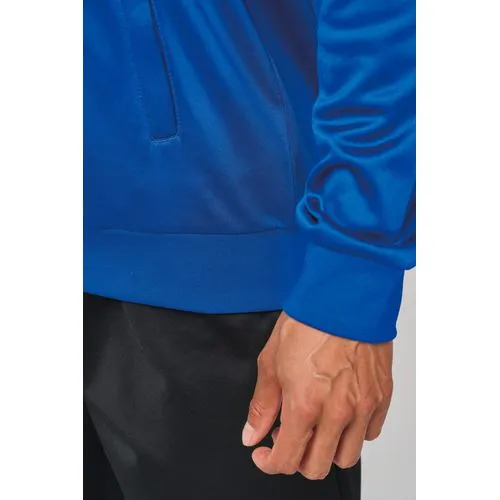 Veste de survêtement zippée avec liseré unisexe 18 Veste de survêtement zippée avec liseré unisexe