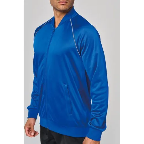 Veste de survêtement zippée avec liseré unisexe 16 Veste de survêtement zippée avec liseré unisexe