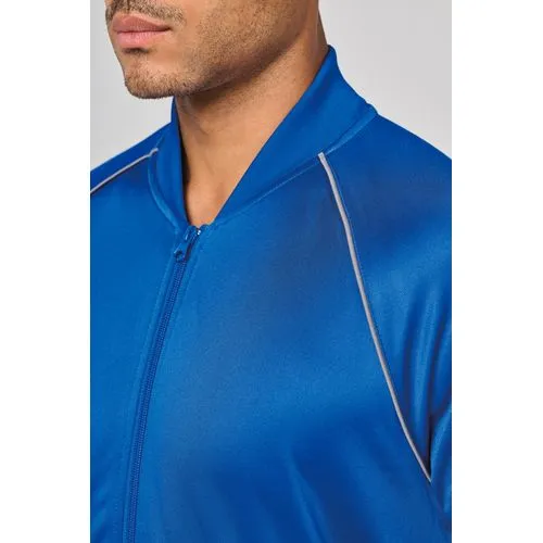 Veste de survêtement zippée avec liseré unisexe 14 Veste de survêtement zippée avec liseré unisexe