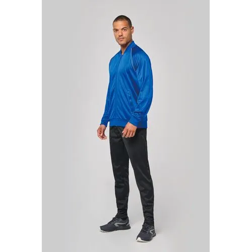 Veste de survêtement zippée avec liseré unisexe 6 Veste de survêtement zippée avec liseré unisexe