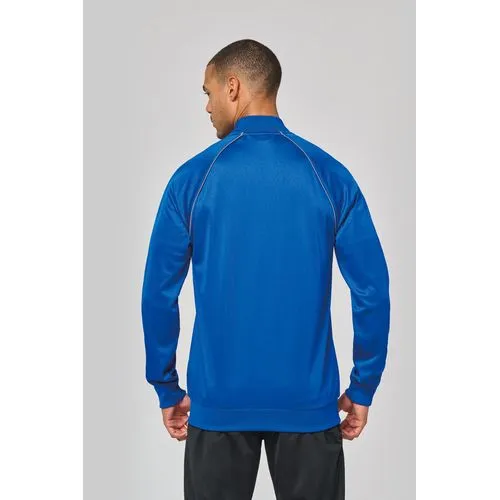 Veste de survêtement zippée avec liseré unisexe