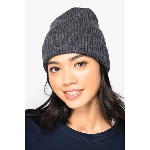 Bonnet écoresponsable en laine mérinos unisexe