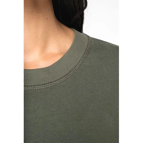 Sweat-shirt écoresponsable à col rond French Terry unisexe