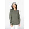 Sweat-shirt écoresponsable à col rond French Terry unisexe