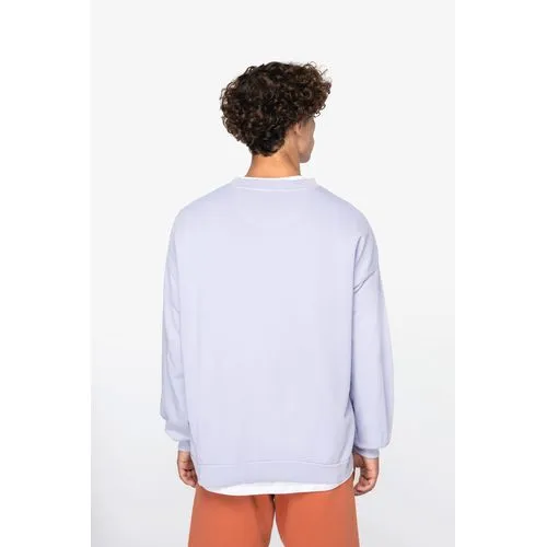 Sweat-shirt écoresponsable oversize French Terry unisexe