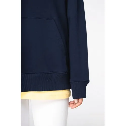 Sweat-shirt écoresponsable à capuche  à épaules tombantes French Terry unisexe