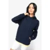 Sweat-shirt écoresponsable à capuche  à épaules tombantes French Terry unisexe