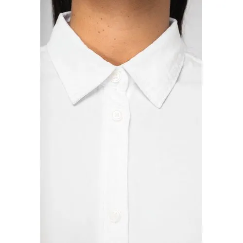 Chemise écoresponsable délavée femme