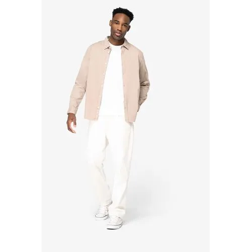Chemise écoresponsable délavée homme