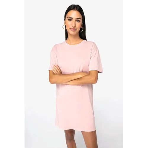 Robe t-shirt écoresponsable délavée femme
