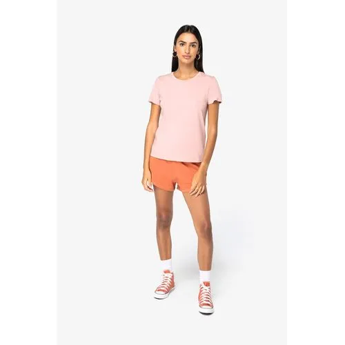 T-shirt écoresponsable délavé femme