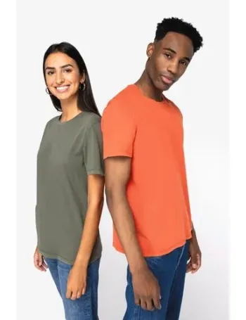 T-shirt écoresponsable délavé unisexe