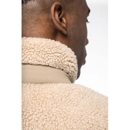 Veste écoresponsable en sherpa unisexe