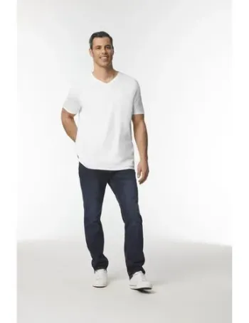 T-shirt homme col v Softstyle