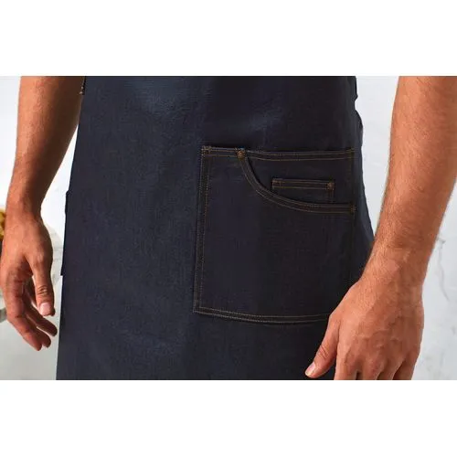 Tablier “effet ciré” à bavette “District” 3 Tablier "effet ciré" à bavette "District"