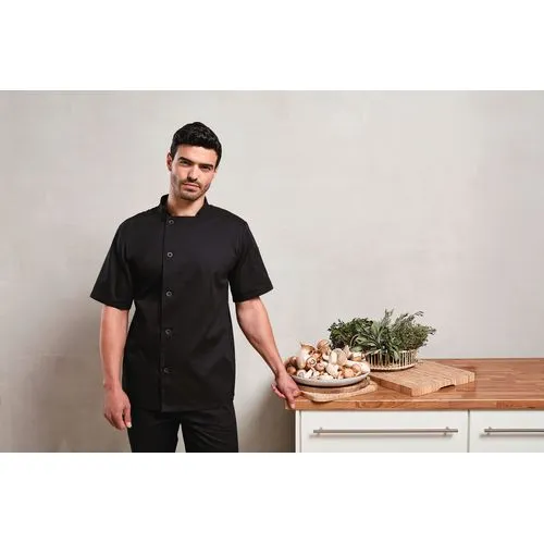 Veste chef cuisinier manches courtes "Essential"