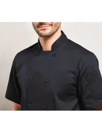Veste de cuisine manches courtes