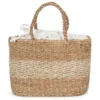 Sac panier en jute et jonc de mer 5 Sac panier en jute et jonc de mer