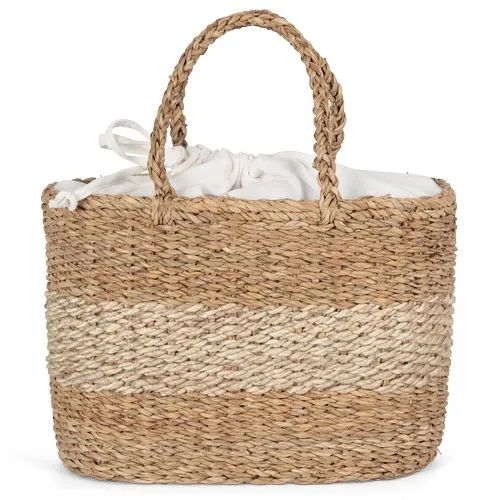 Sac panier en jute et jonc de mer 5 Sac panier en jute et jonc de mer
