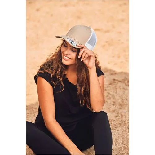 Casquette retro trucker bicolore