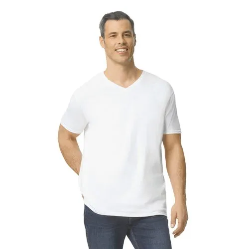 T-shirt homme col v Softstyle