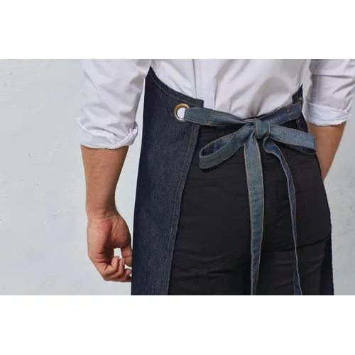 Tablier Denim à bavette “Domain” 3 Tablier Denim à bavette "Domain"