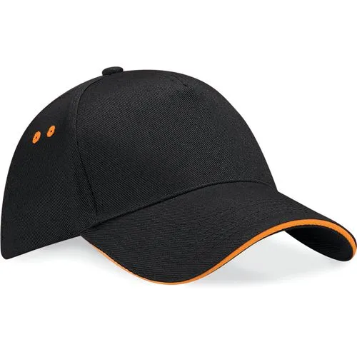 Casquette homme Ultimate à 5 panneaux sandwich contrasté