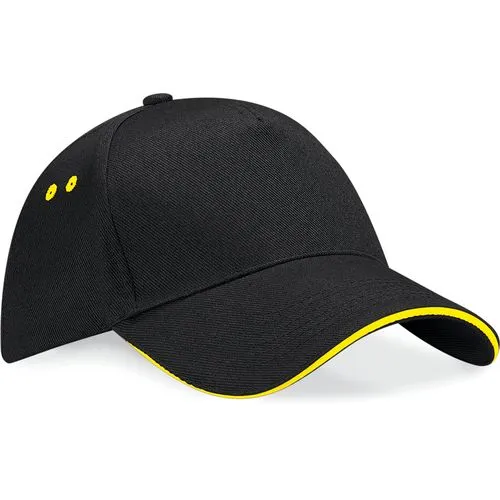 Casquette homme Ultimate à 5 panneaux sandwich contrasté