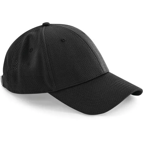 Casquette filet 6 panneaux noir 1 Casquette filet 6 panneaux