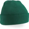 Bonnet Original à revers vert bouteille 1 Bonnet Original à revers