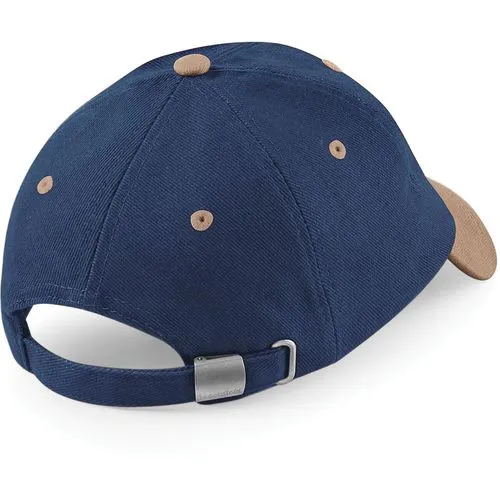 Casquette homme profil bas en coton brossé – 6 panneaux taupe 2 Casquette homme profil bas en coton brossé - 6 panneaux